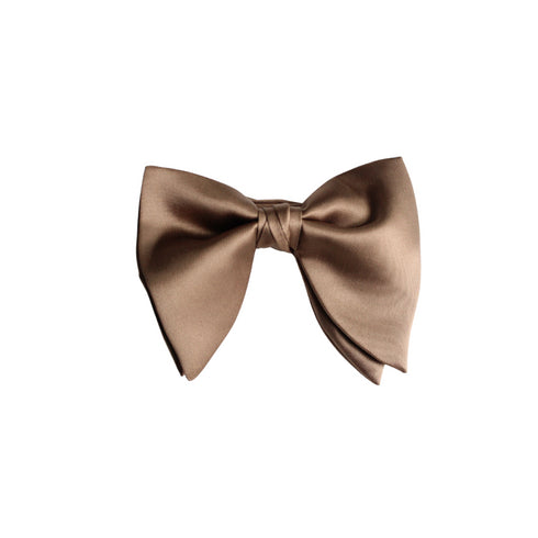 Oversized Satin Bow Tie